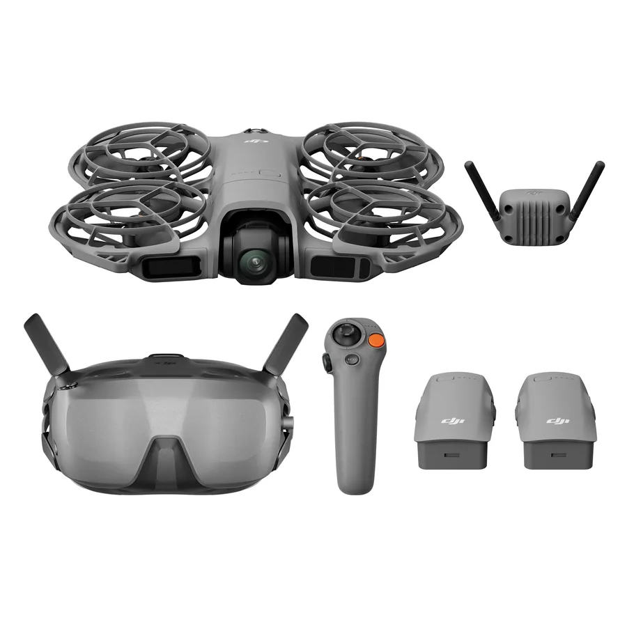DJI Neo 2 Motion Fly More Combo med glasögon.
